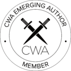 Crime Writers’ Association Emerging Author Member badge